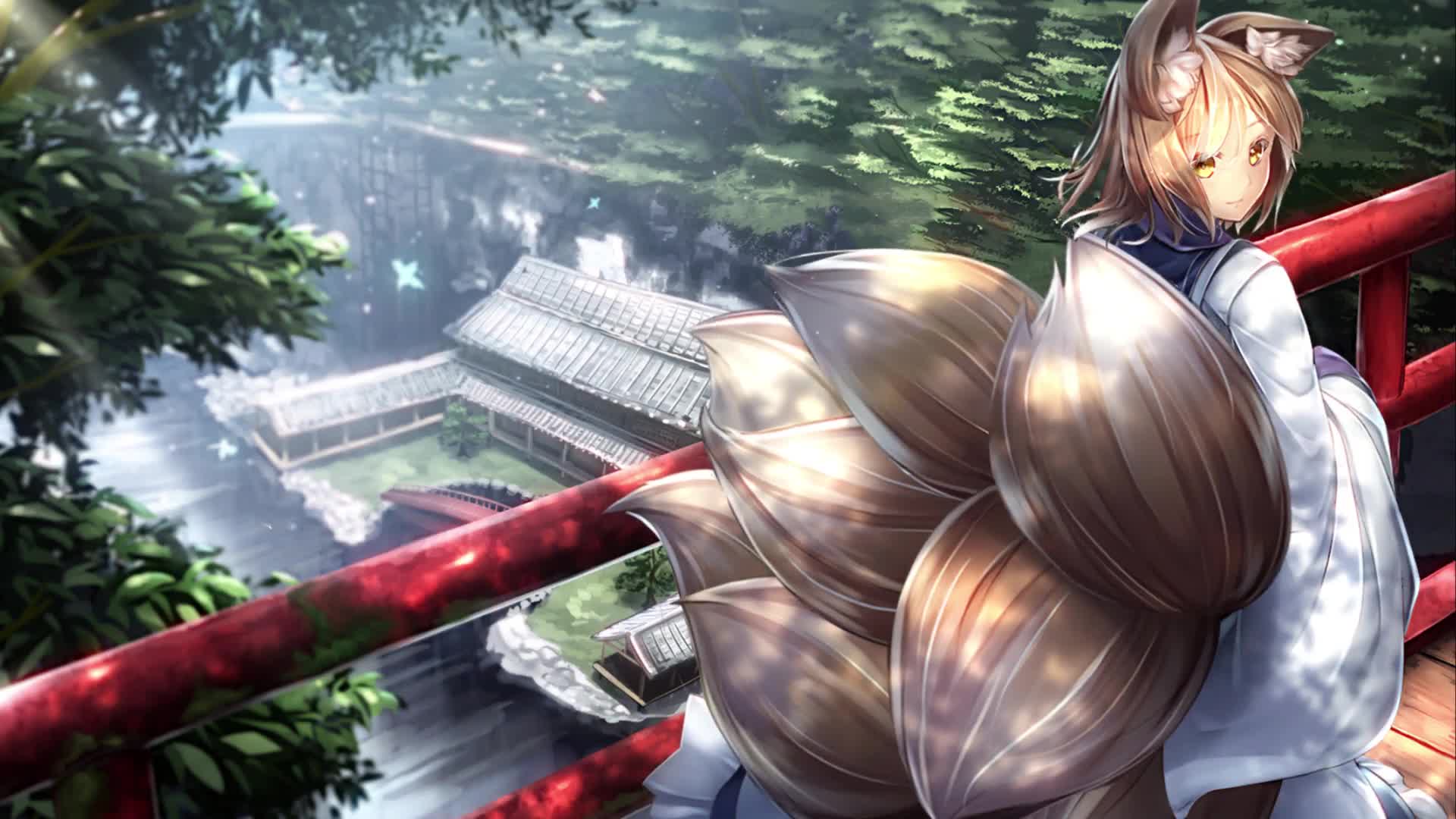 PC FoxGirl Live Wallpaper