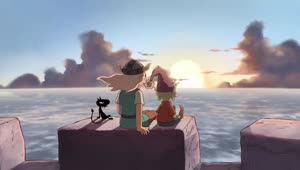 Fondo de Pantalla Animado Bean Elfo y Luci de Disenchantment ? en Movimiento