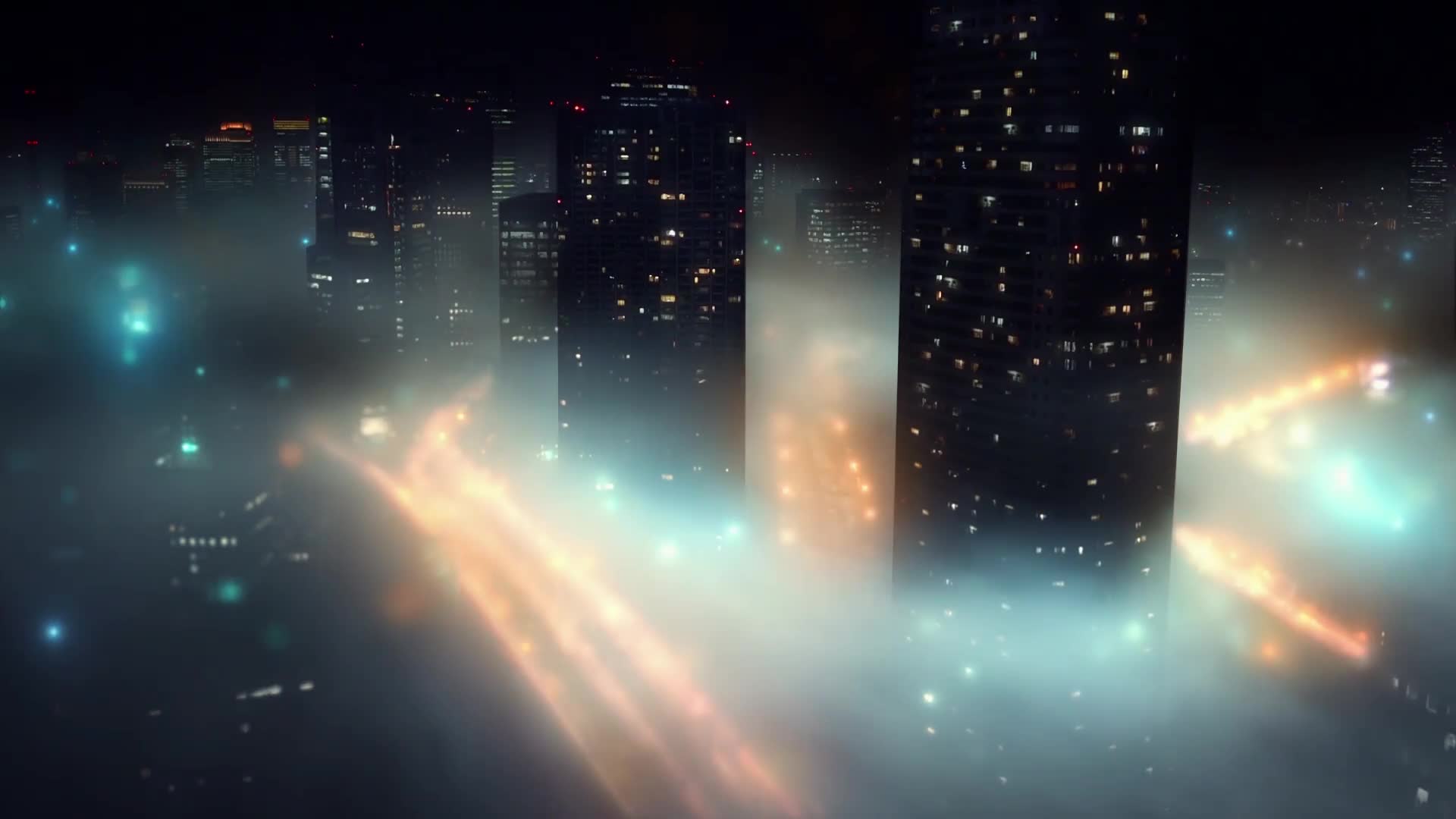 PC City Fog Live Wallpaper