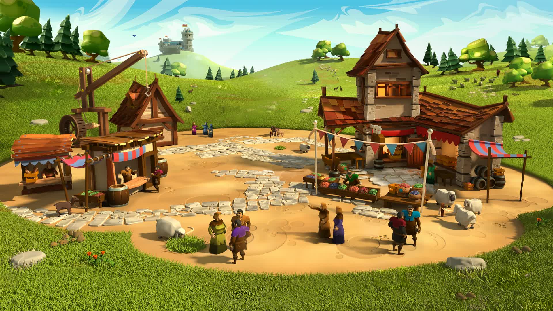 PC Cute Village Live Wallpaper