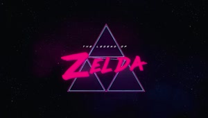 Fondo de Pantalla Animado Logo Estilo Cyberpunk de The Legend of Zelda ? en Movimiento