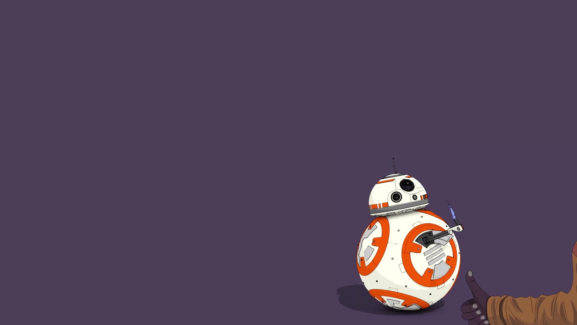 Fondo de Pantalla Animado BB8 de Star Wars ⭐️ en Movimiento