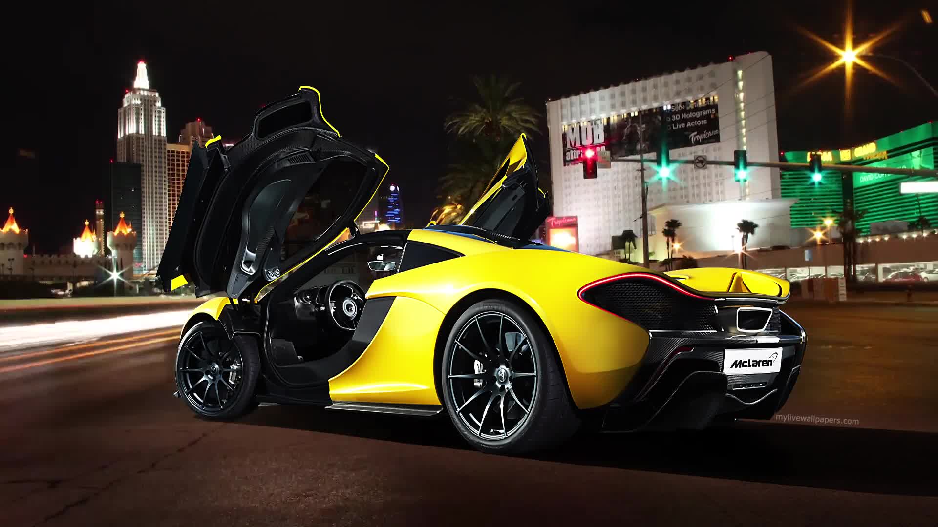 PC McLarenP1 Live Wallpaper