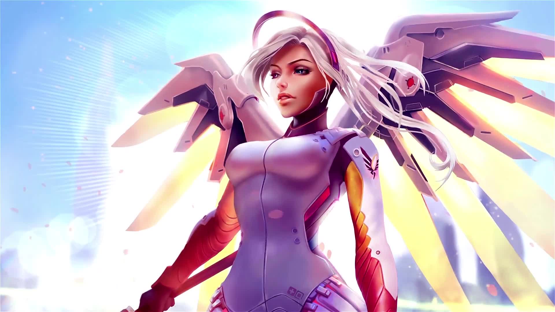 PC Mercy Light Rays Live Wallpaper
