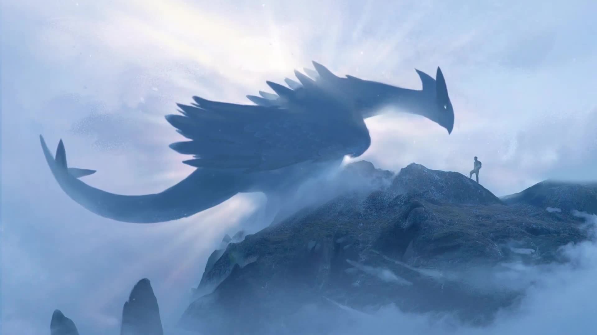 Fondo de Pantalla Animado Lugia de Pokémon ⭐️ en Movimiento