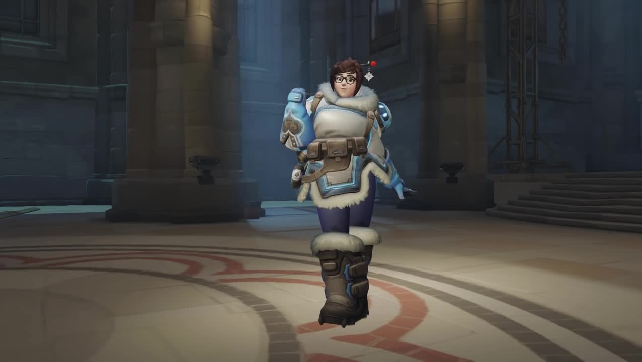 PC Overwatch Mei Live Wallpaper