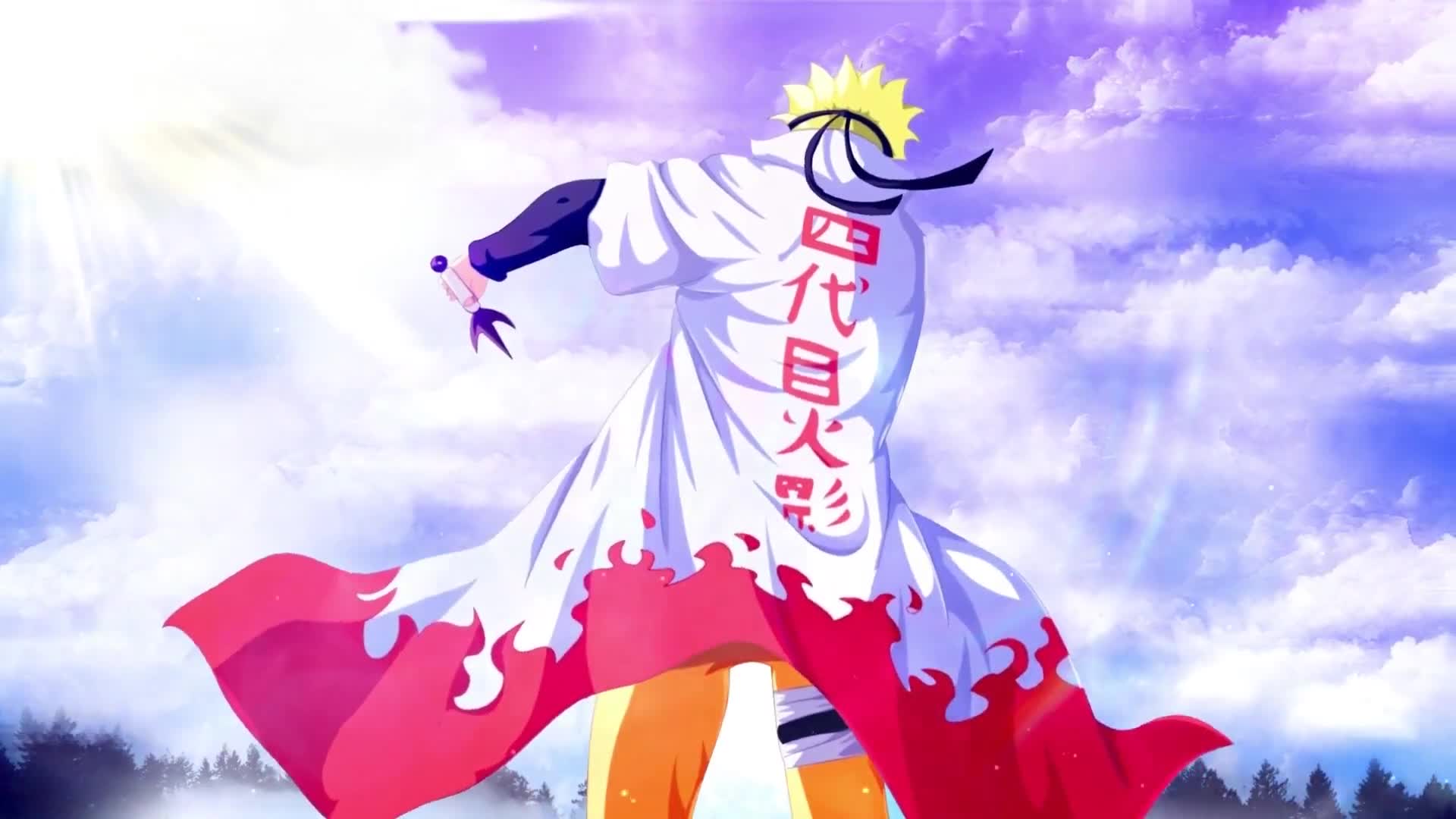 Fondo de Pantalla Animado Hokage de Naruto ☀️ en Movimiento