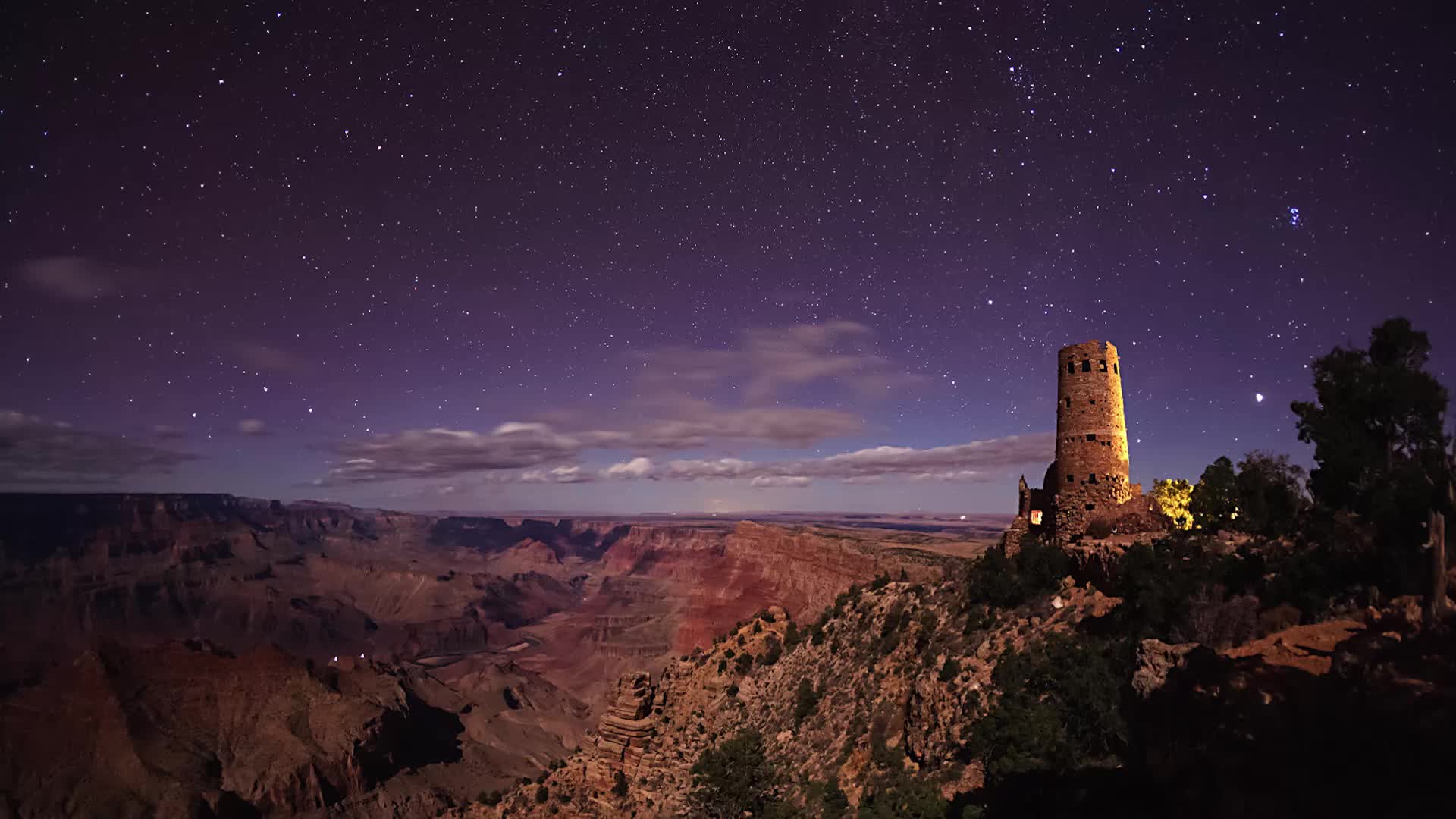 PC Night Watch Tower Live Wallpaper