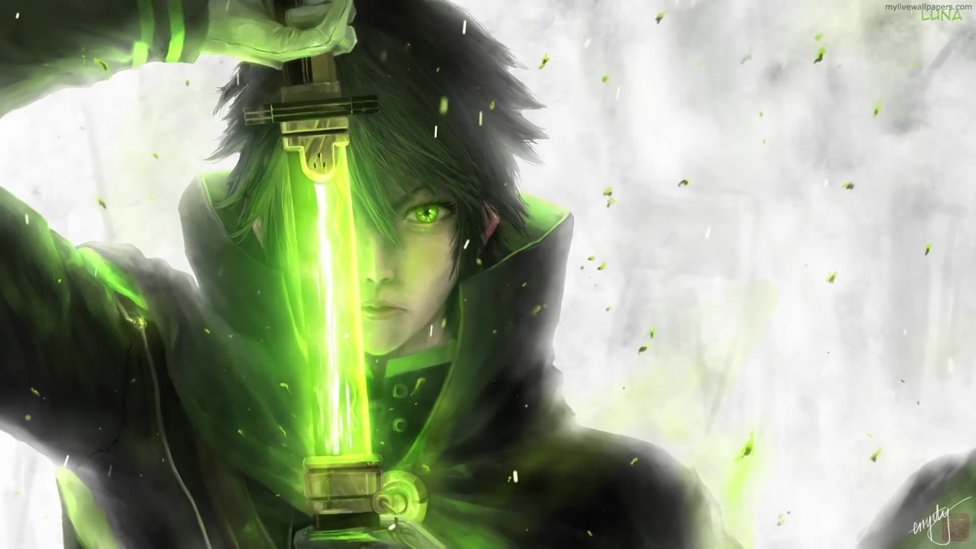 PC Owari No Seraph Live Wallpaper