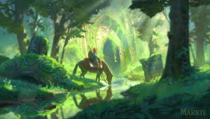 Fondo de Pantalla Animado Temple Time de The Legend of Zelda ? en Movimiento