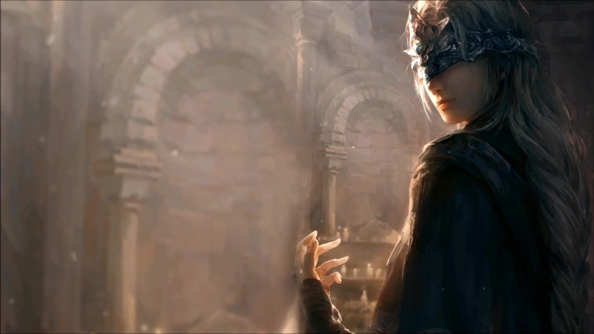 PC Firelink Shrine Firekeeper DS3 Live Wallpaper