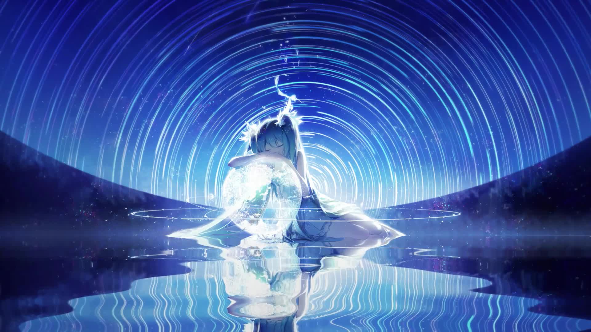 PC Miku Reflection Live Wallpaper