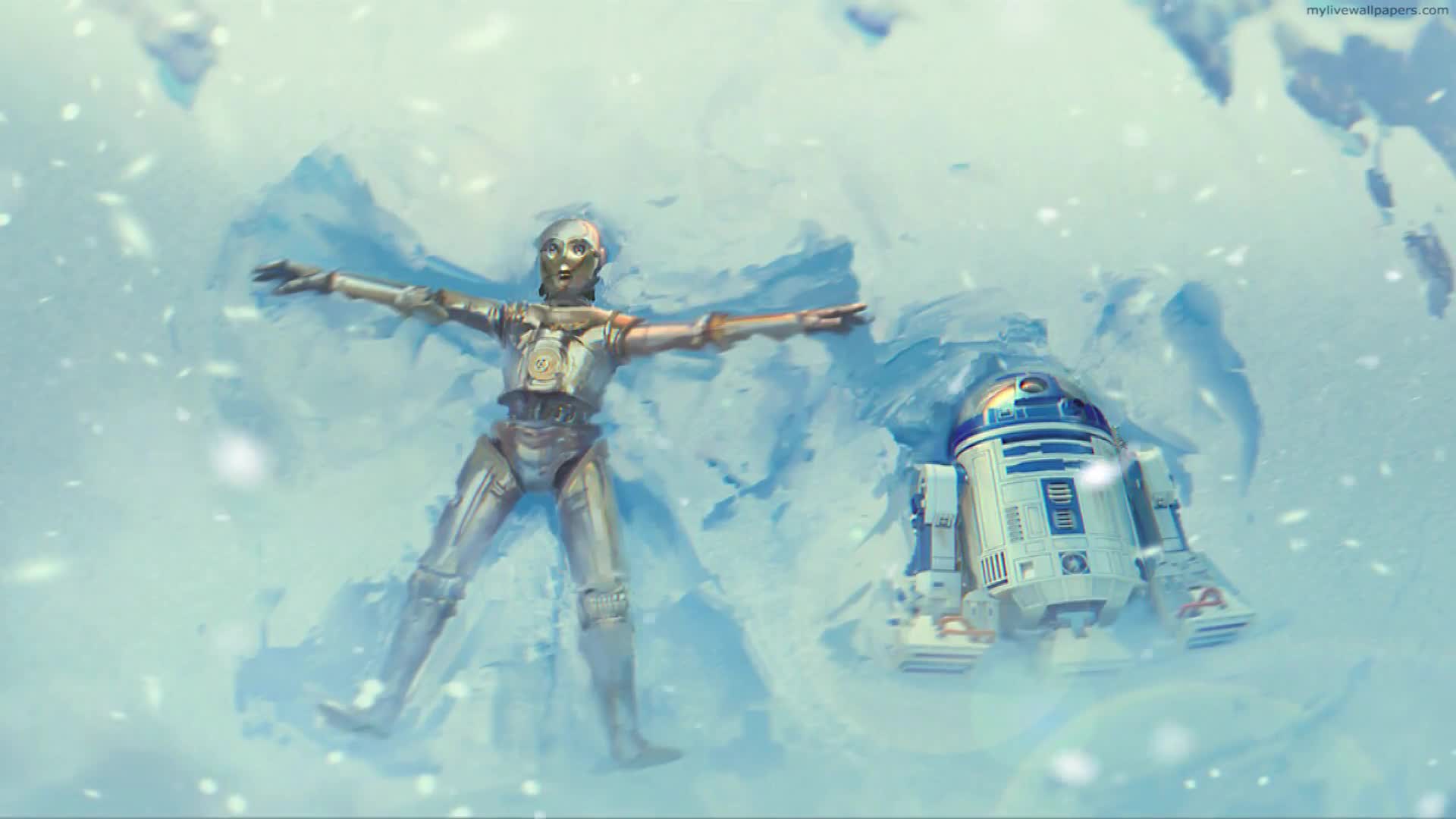 PC Snow Angels StarWars Live Wallpaper