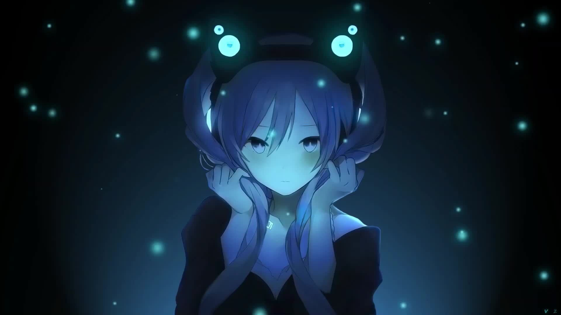 Fondo de Pantalla Animado Amor de Hatsune Miku ⭐️ en Movimiento