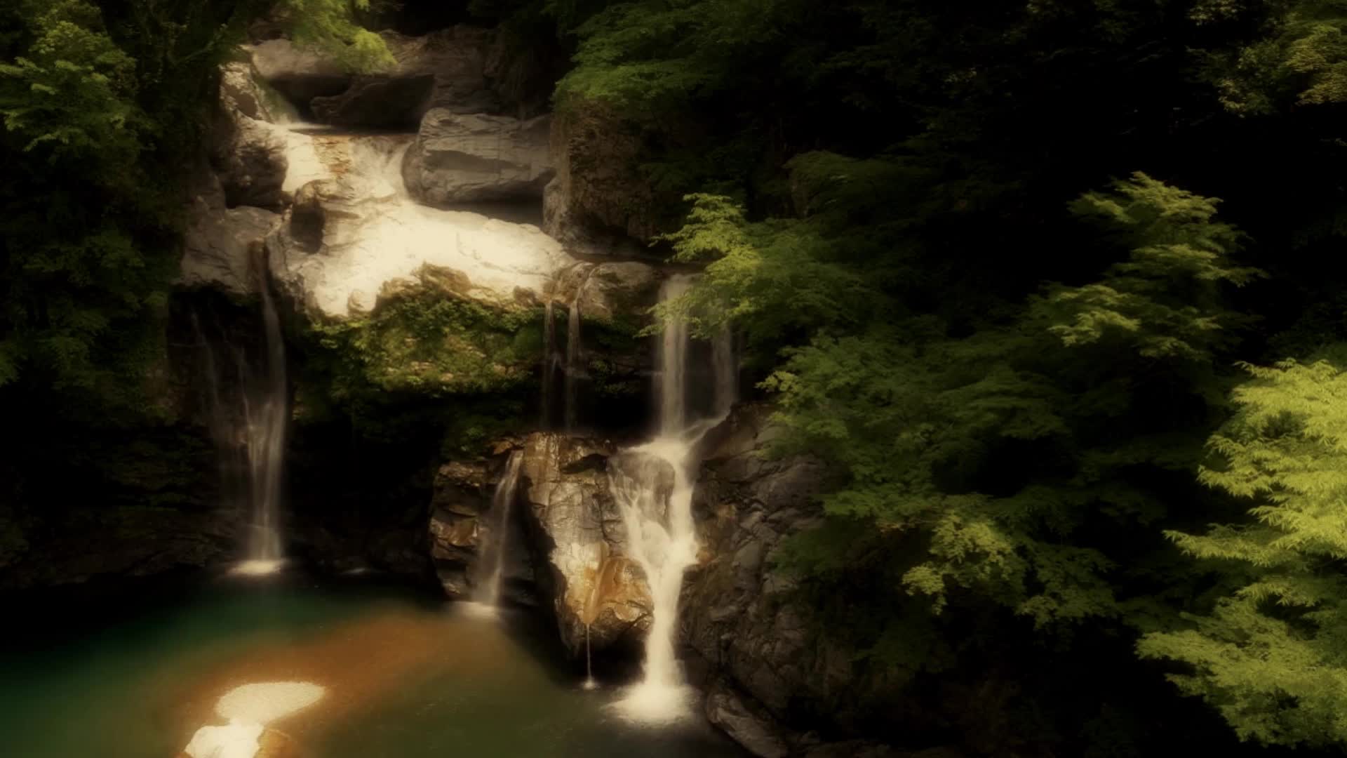 PC Romantic Waterfall Live Wallpaper