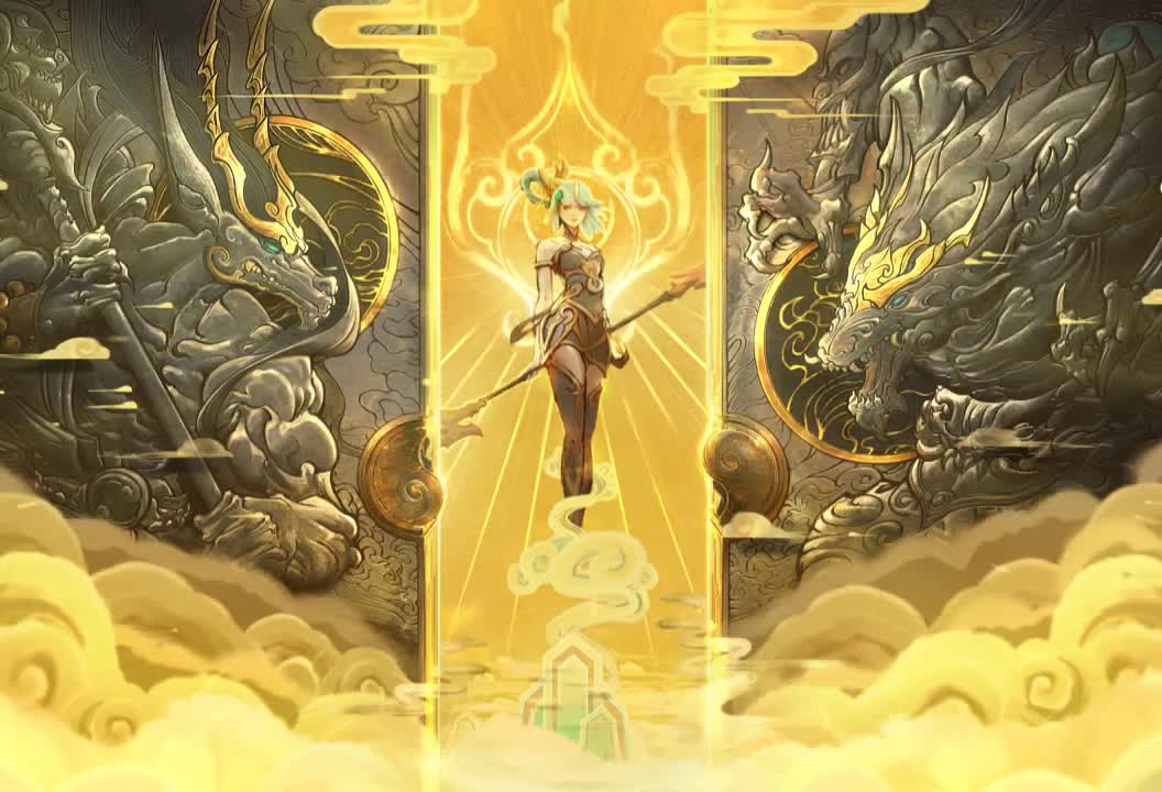 Fondo de Pantalla Animado Lux Nasus y Warwick de League of Legends ⭐️ en Movimiento