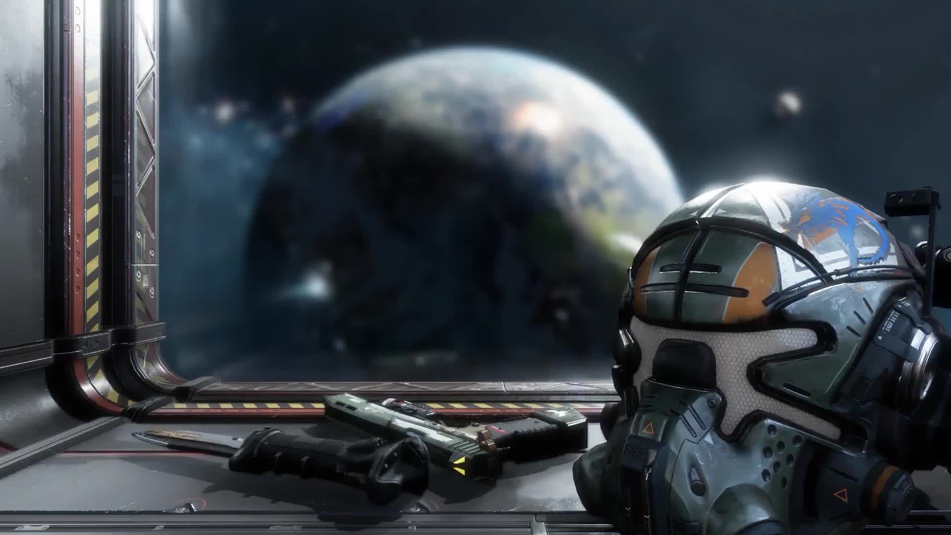 PC Titanfall 2 Helmet Live Wallpaper