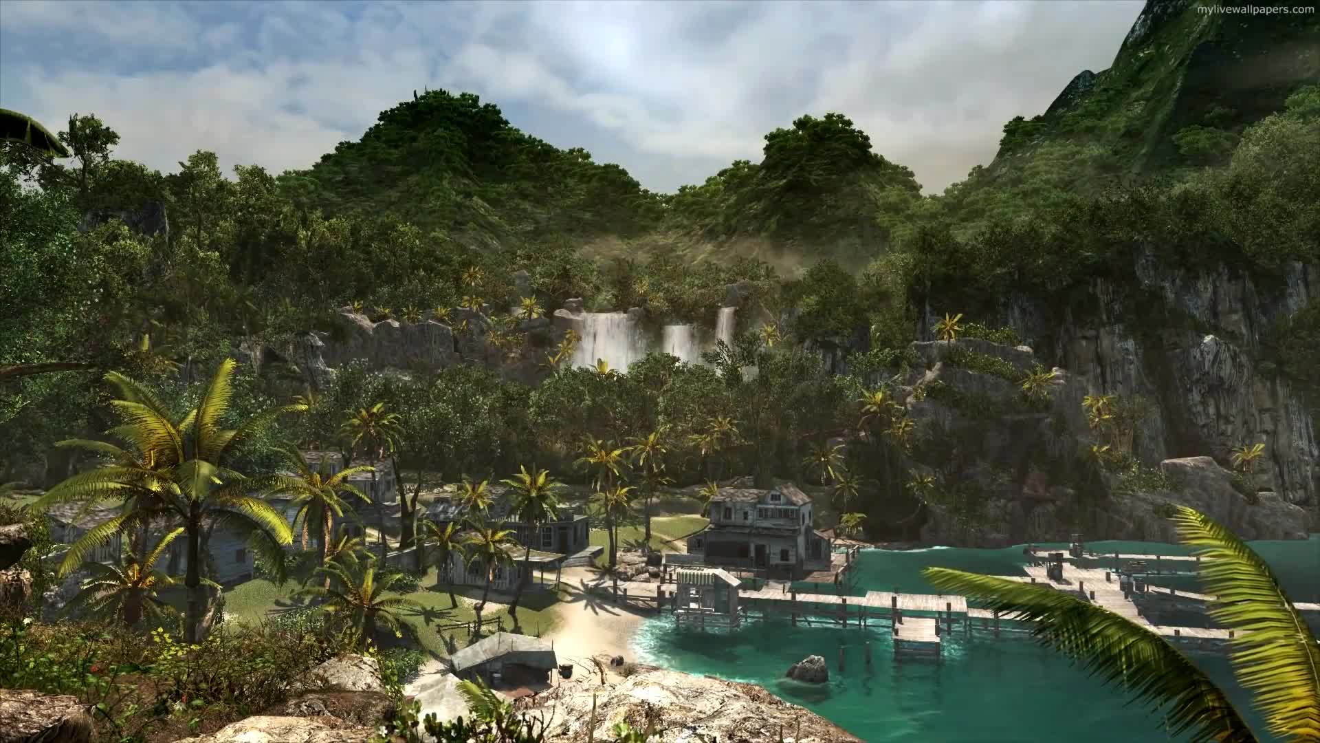 PC Tropical Jetty Live Wallpaper