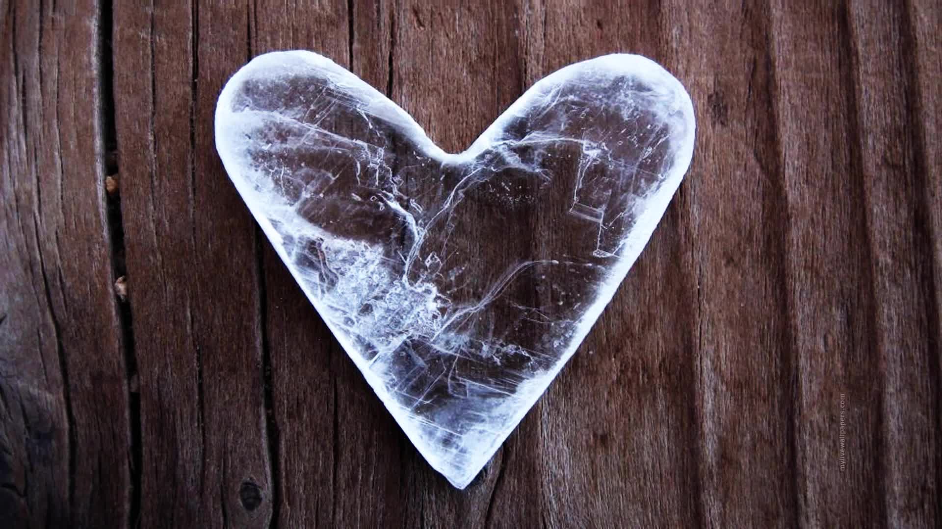 PC Ice Heart Live Wallpaper