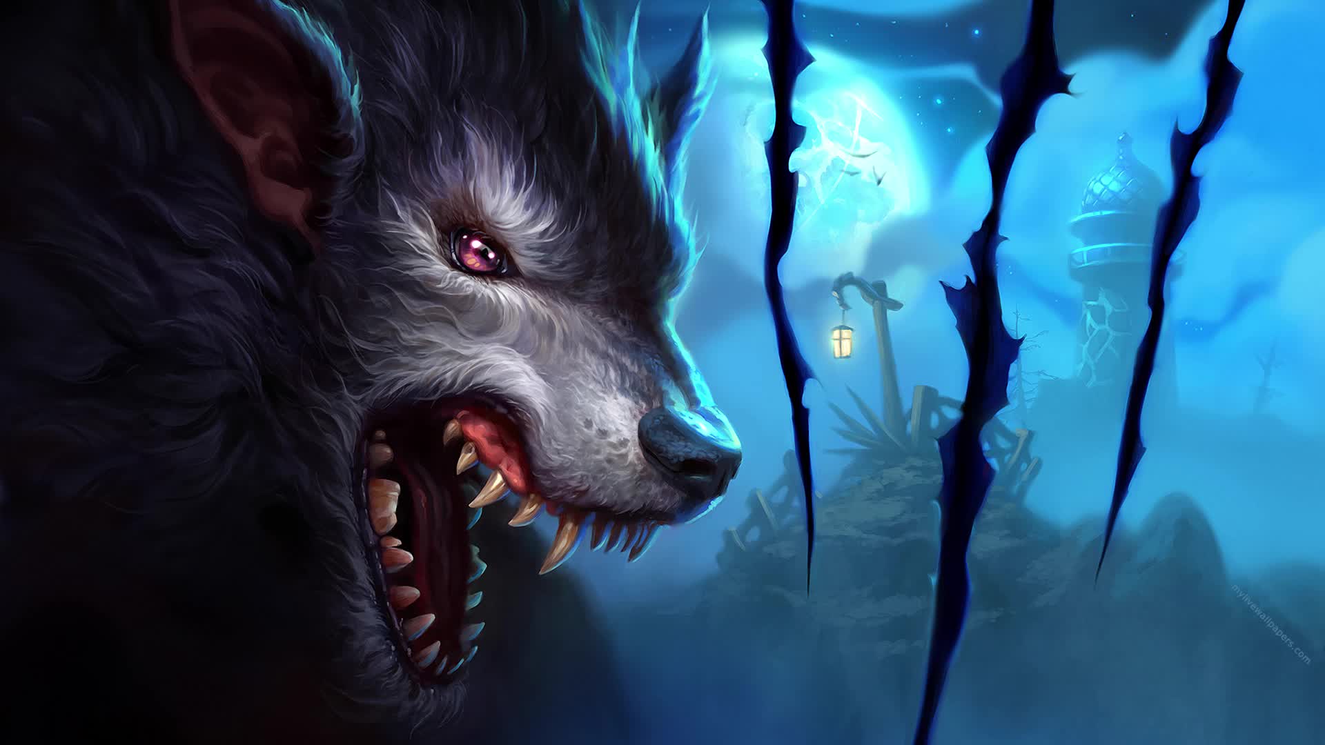 PC Warcraft Worgen Live Wallpaper