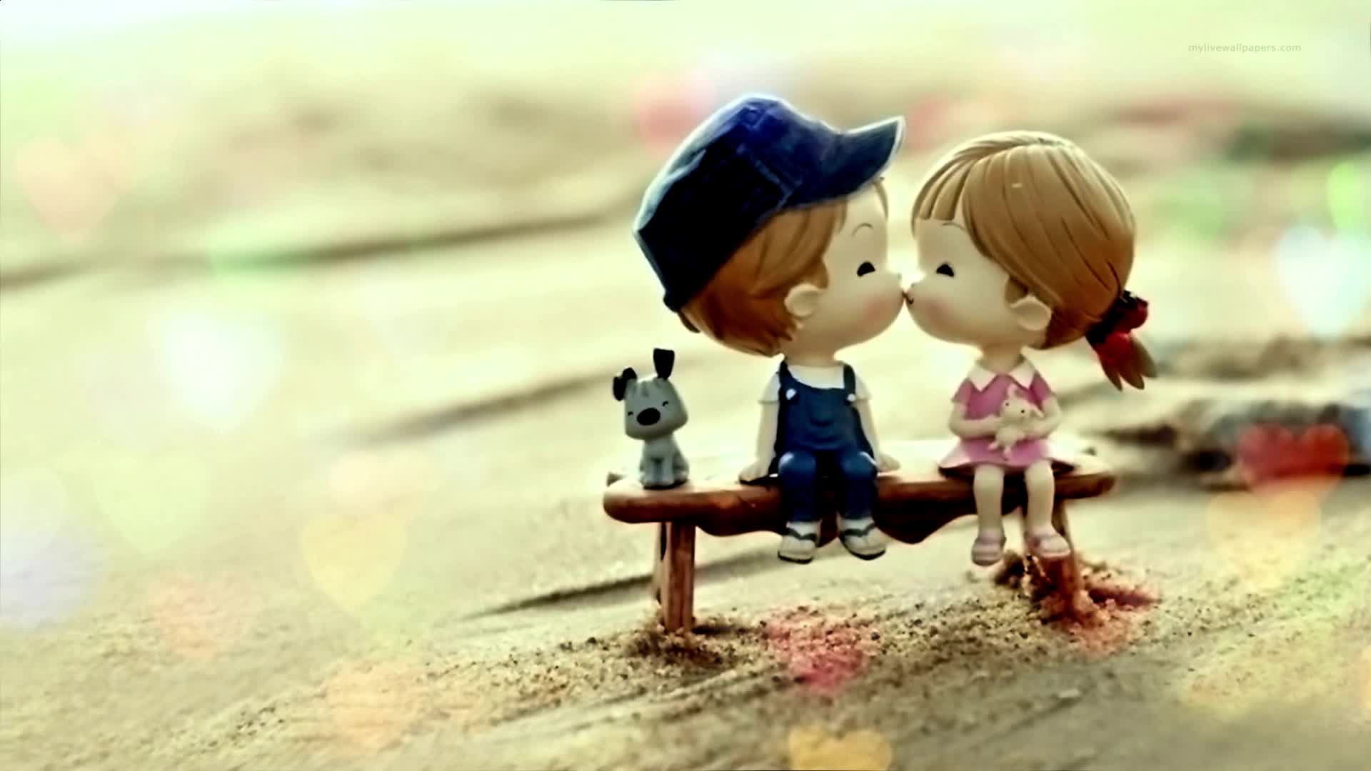 PC Kiss Cute Live Wallpaper