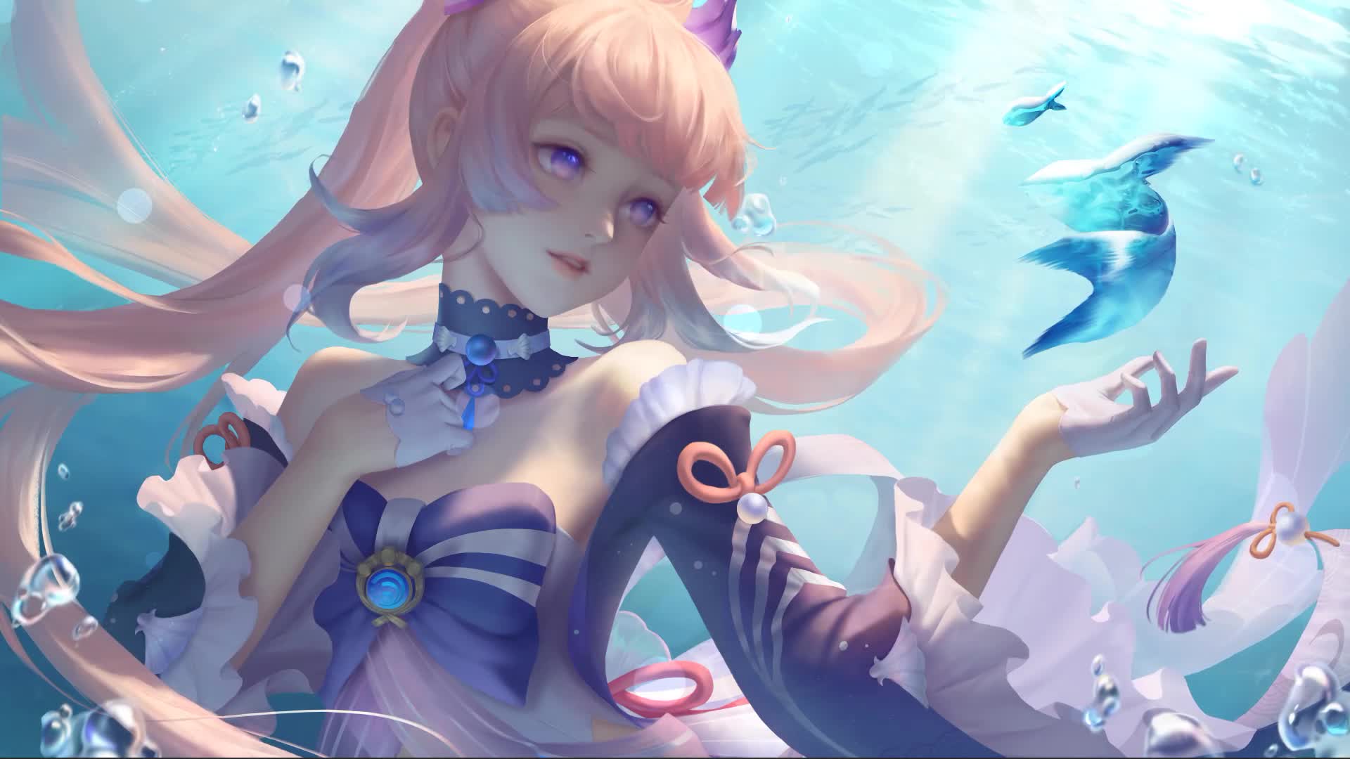 Sangonomiya Kokomi Genshin Impact Live Wallpaper For PC