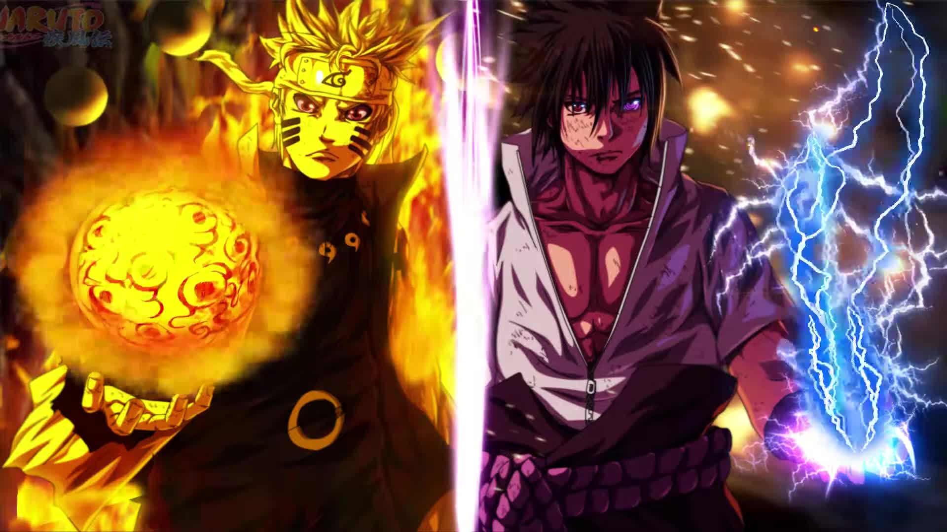 Live Wallpaper Naruto vs Sasuke Naruto Shippuden