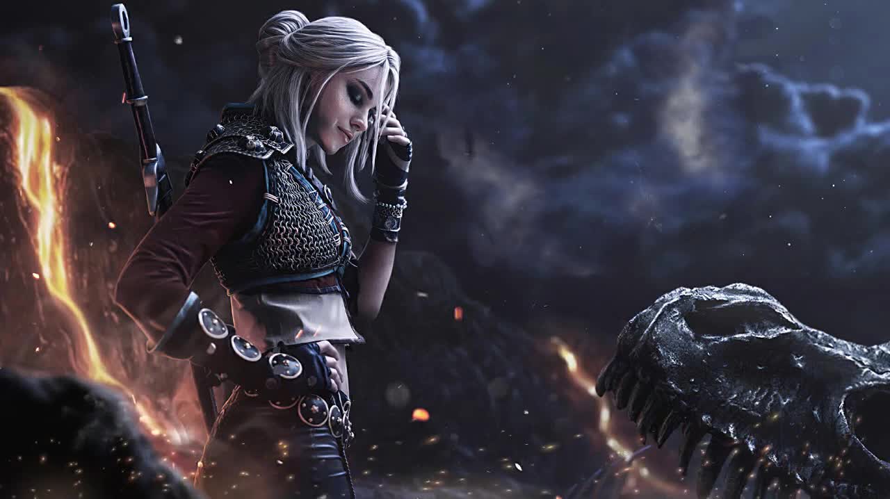 Cool Ciri Witcher 3 Live Wallpaper 720p