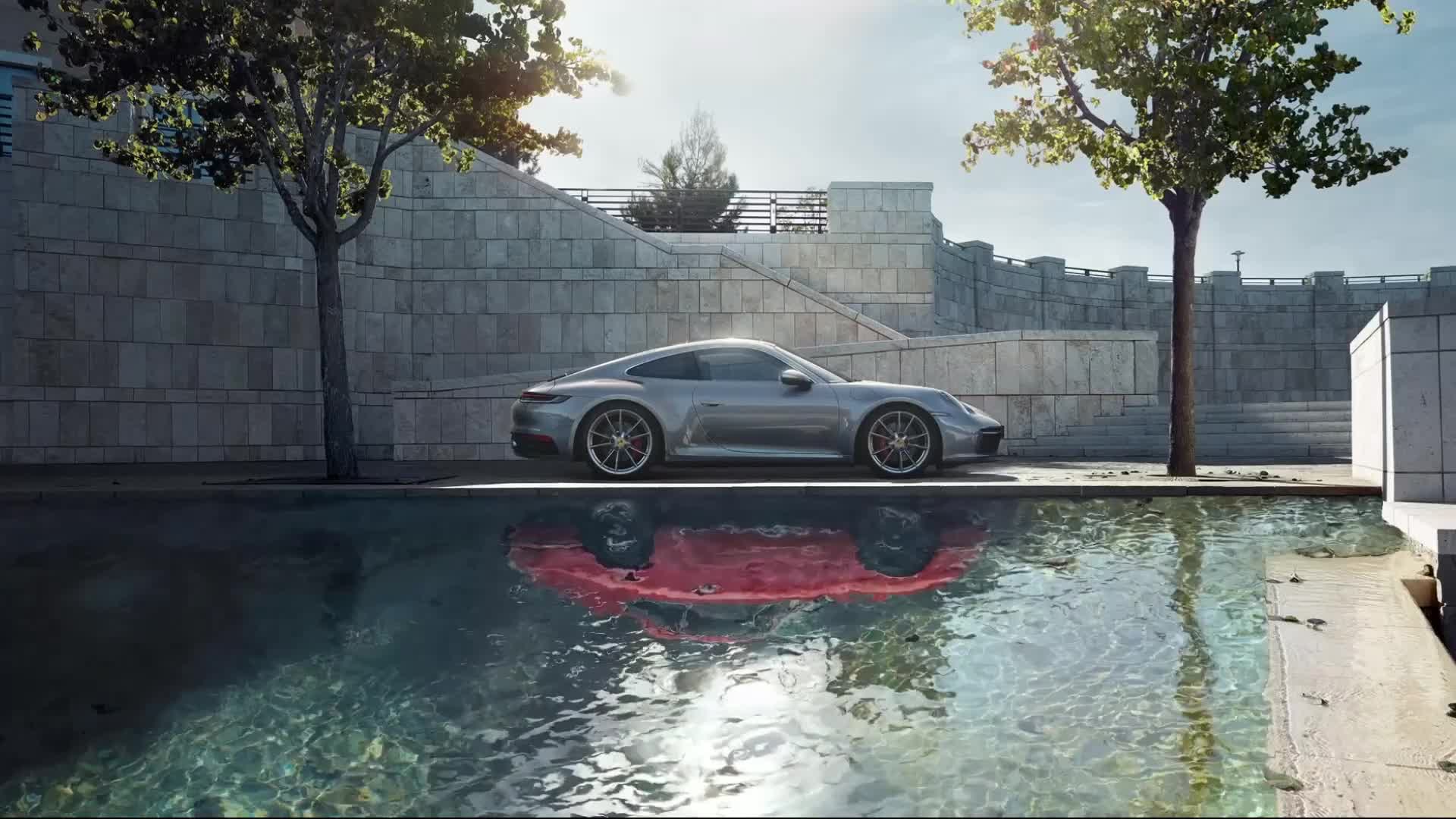 Cool Porsche 992 Wallpaper 1080p