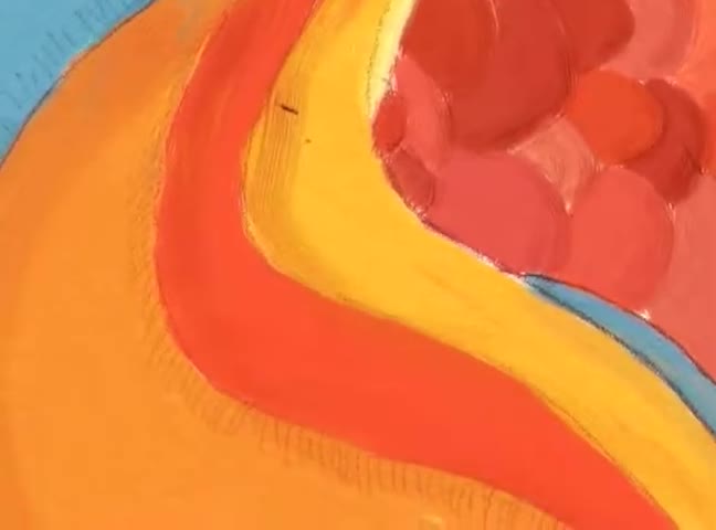 Stock Painted Blobs Live Wallpaper