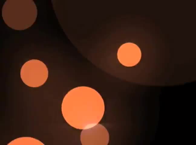 Stock Orange Particles Close Live Wallpaper