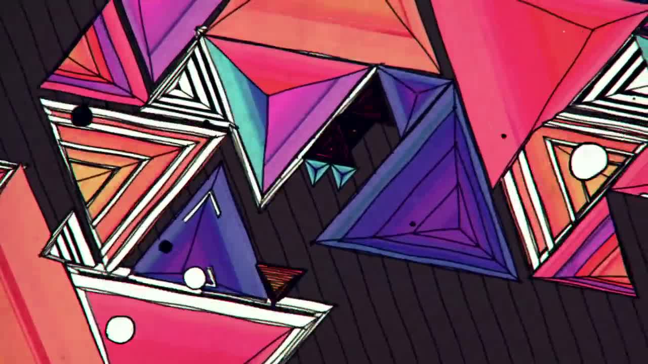 Stock Triangle Field Live Wallpaper