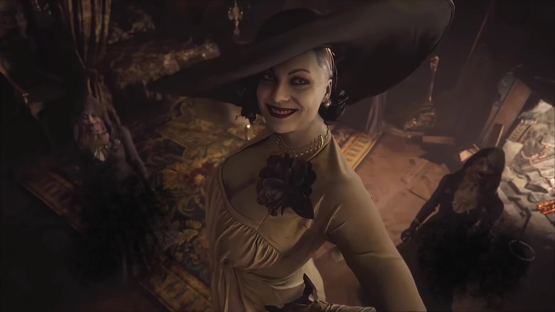 Live Wallpaper HD Alcina Dimitrescu Resident Evil Village