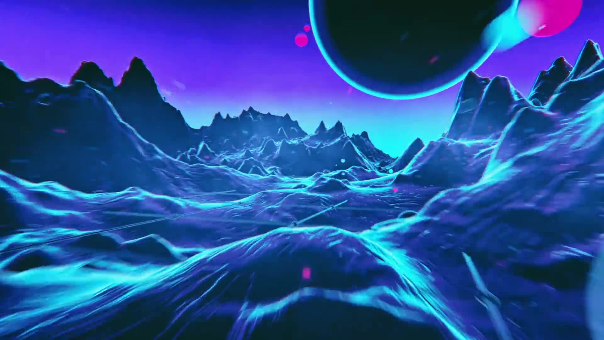 Stock Moonvirus Loop Live Wallpaper