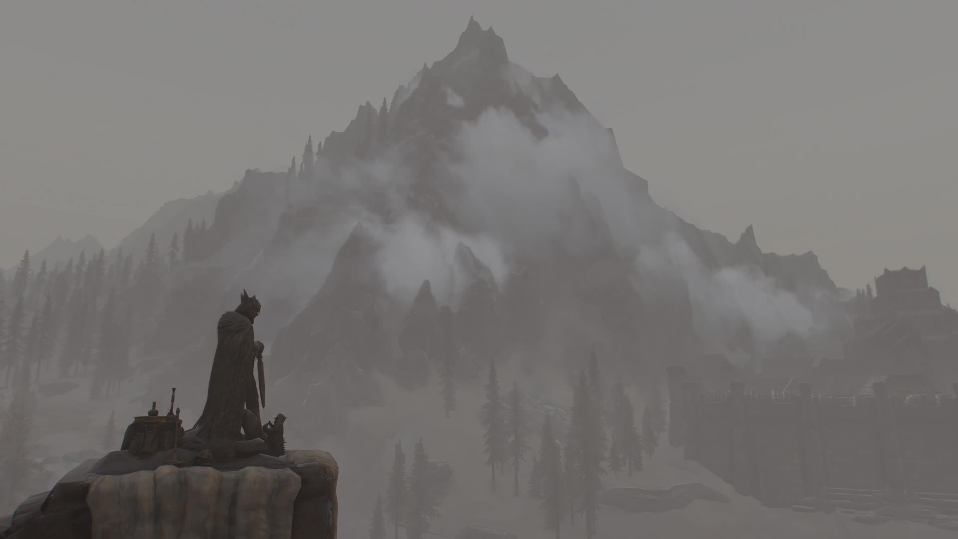 The Lone Warrior Skyrim SE Live Wallpaper HD