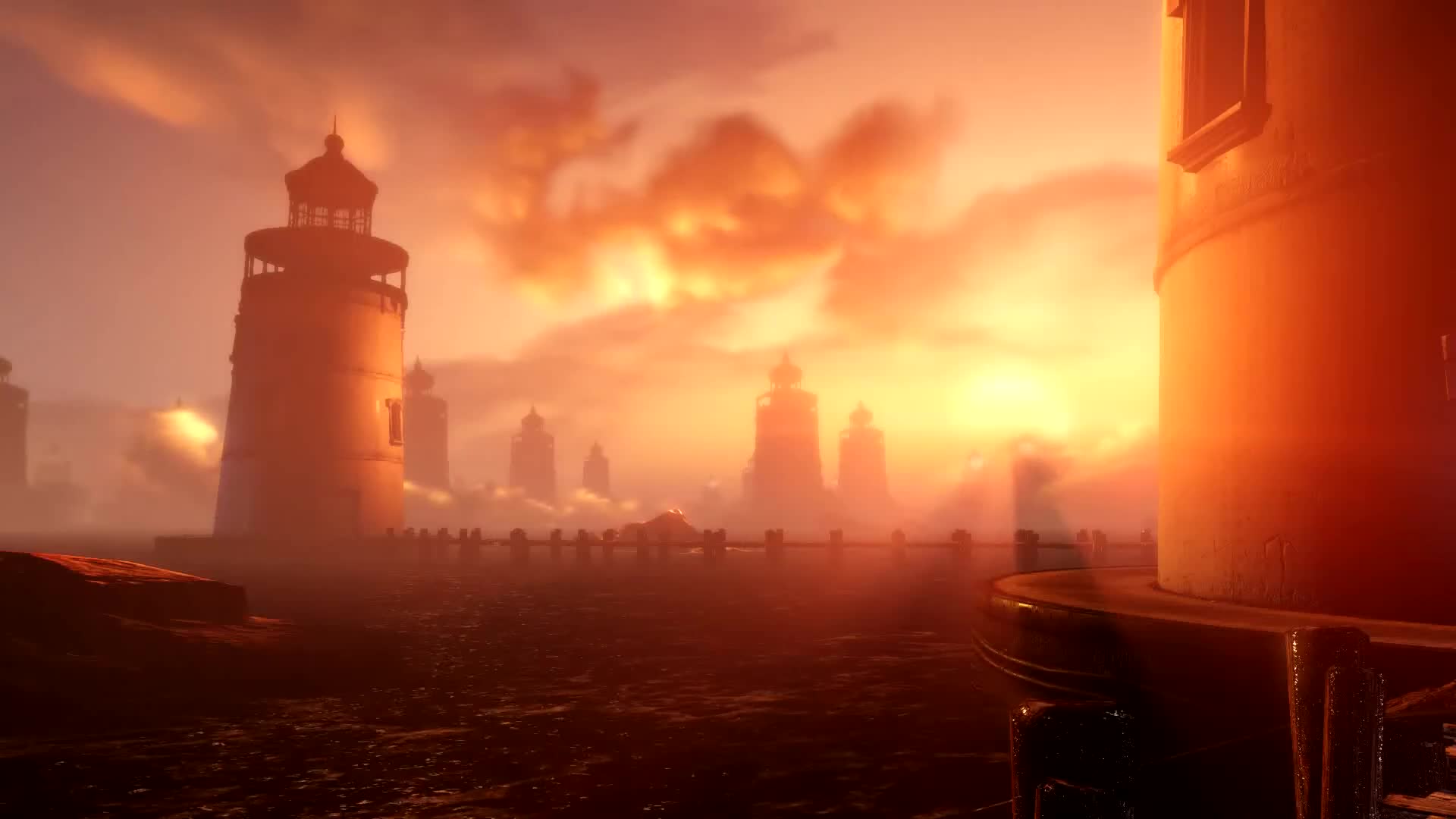 DreamScene Live Wallpaper Bioshock Infinite Lighthouse 1080p