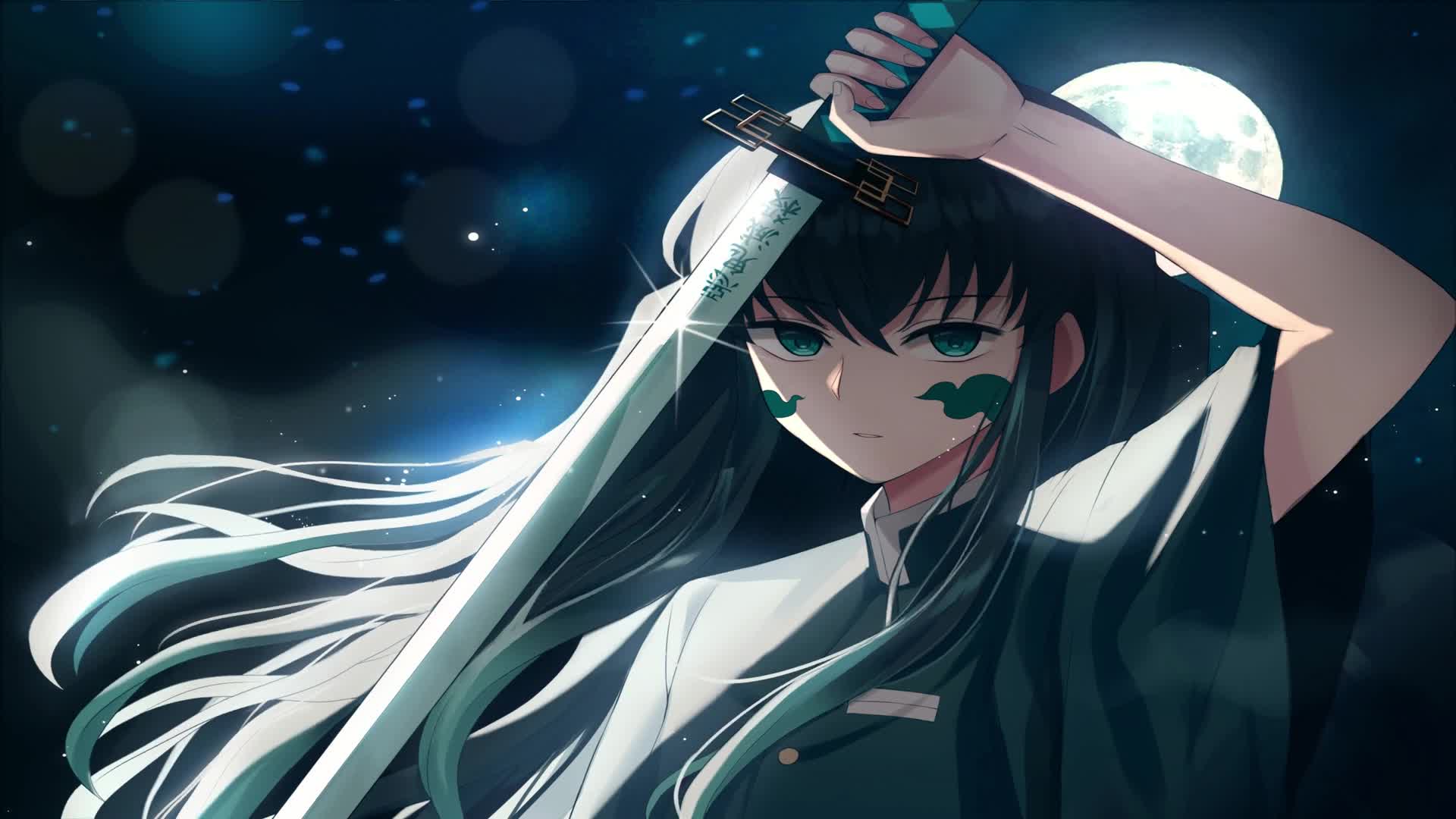 Live Wallpaper HD Muichiro Demon Slayer