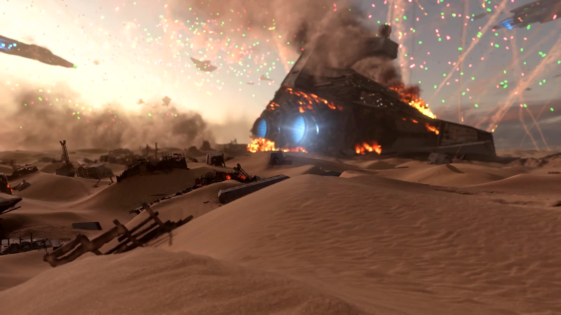 Star Wars Battlefront 1 The Dune Seas of Jakku Live Wallpaper HD