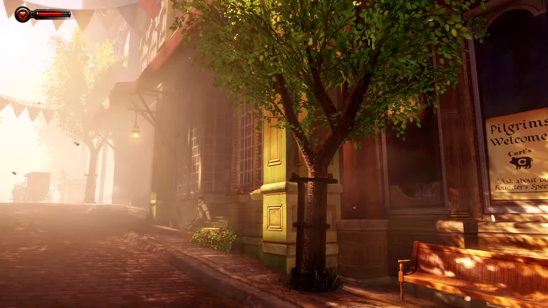 DreamScene Live Wallpaper Bioshock Infinite Street Scene B