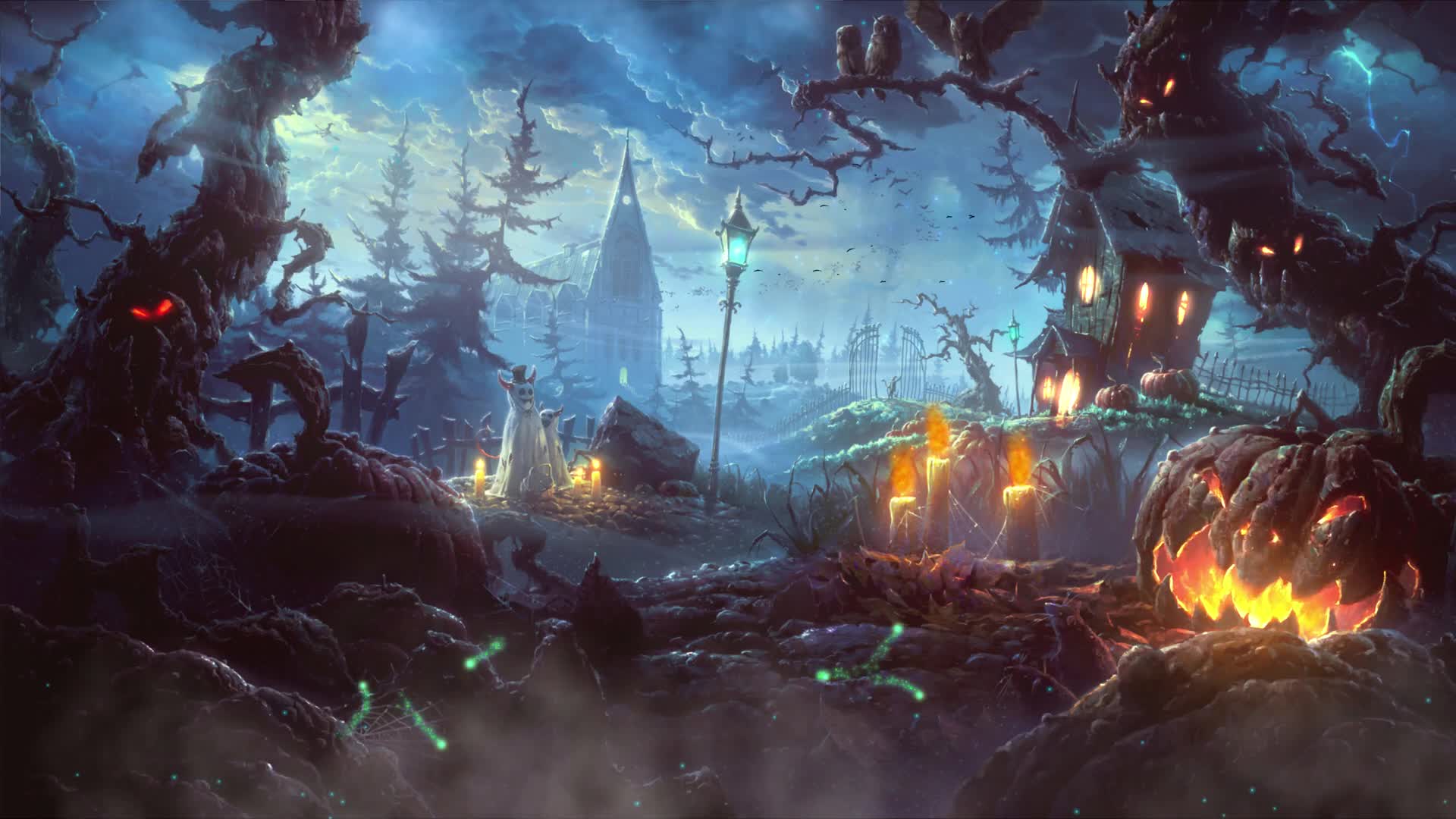 Live Wallpaper HD Halloween