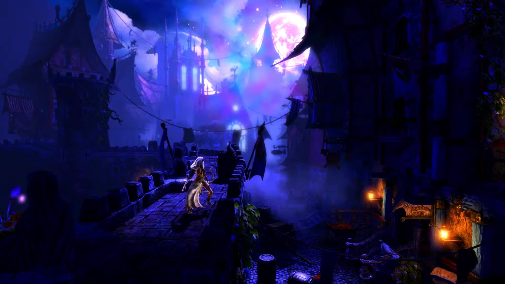 Trine 2 Thiefs Castle Live Wallpaper 1080p