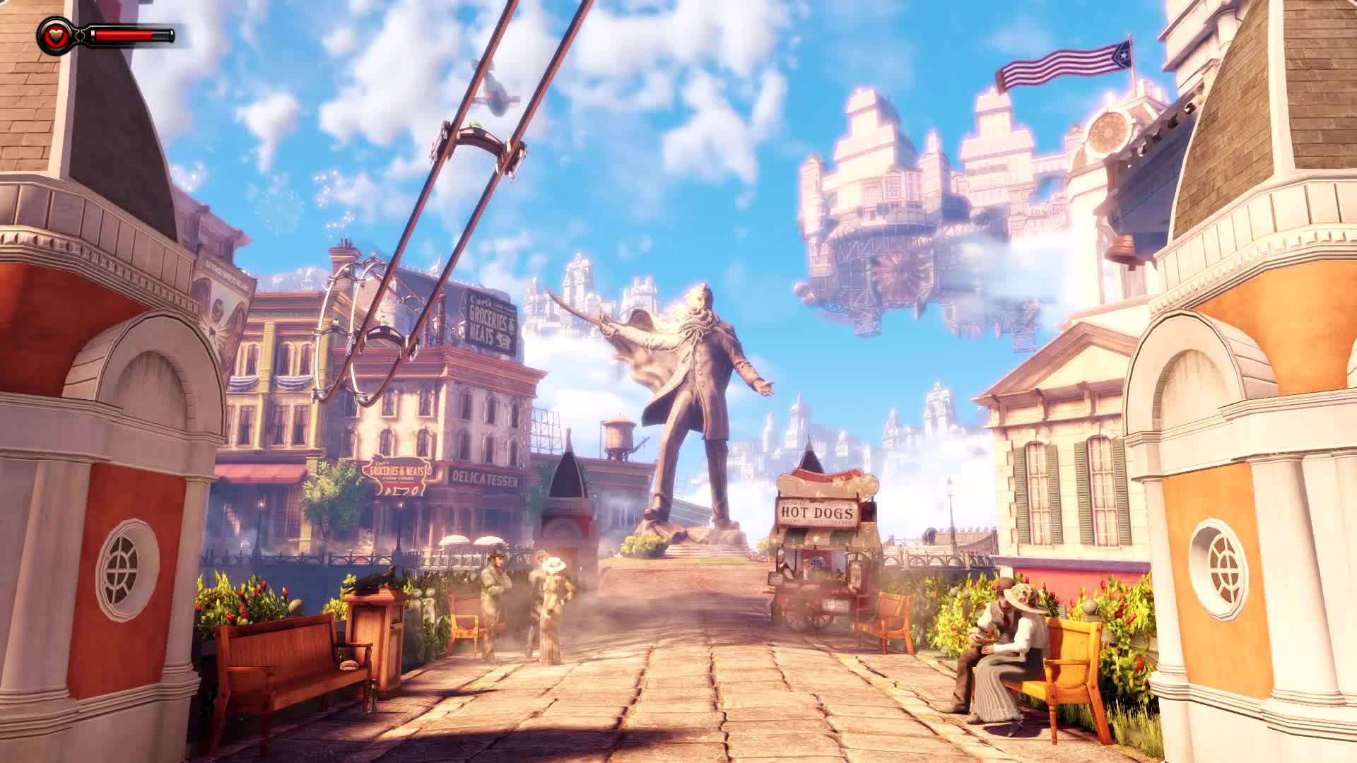 DreamScene Live Wallpaper Bioshock Infinite Columbia 1080p
