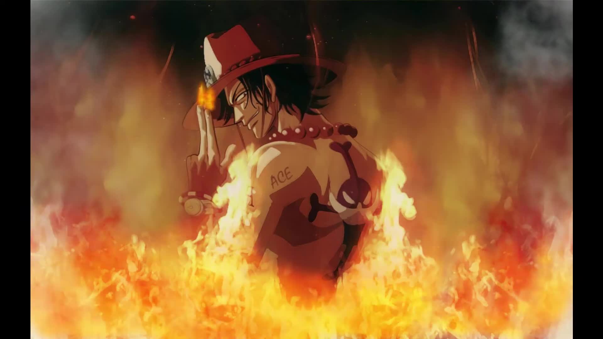 Live Wallpaper One Piece Portgas D Ace