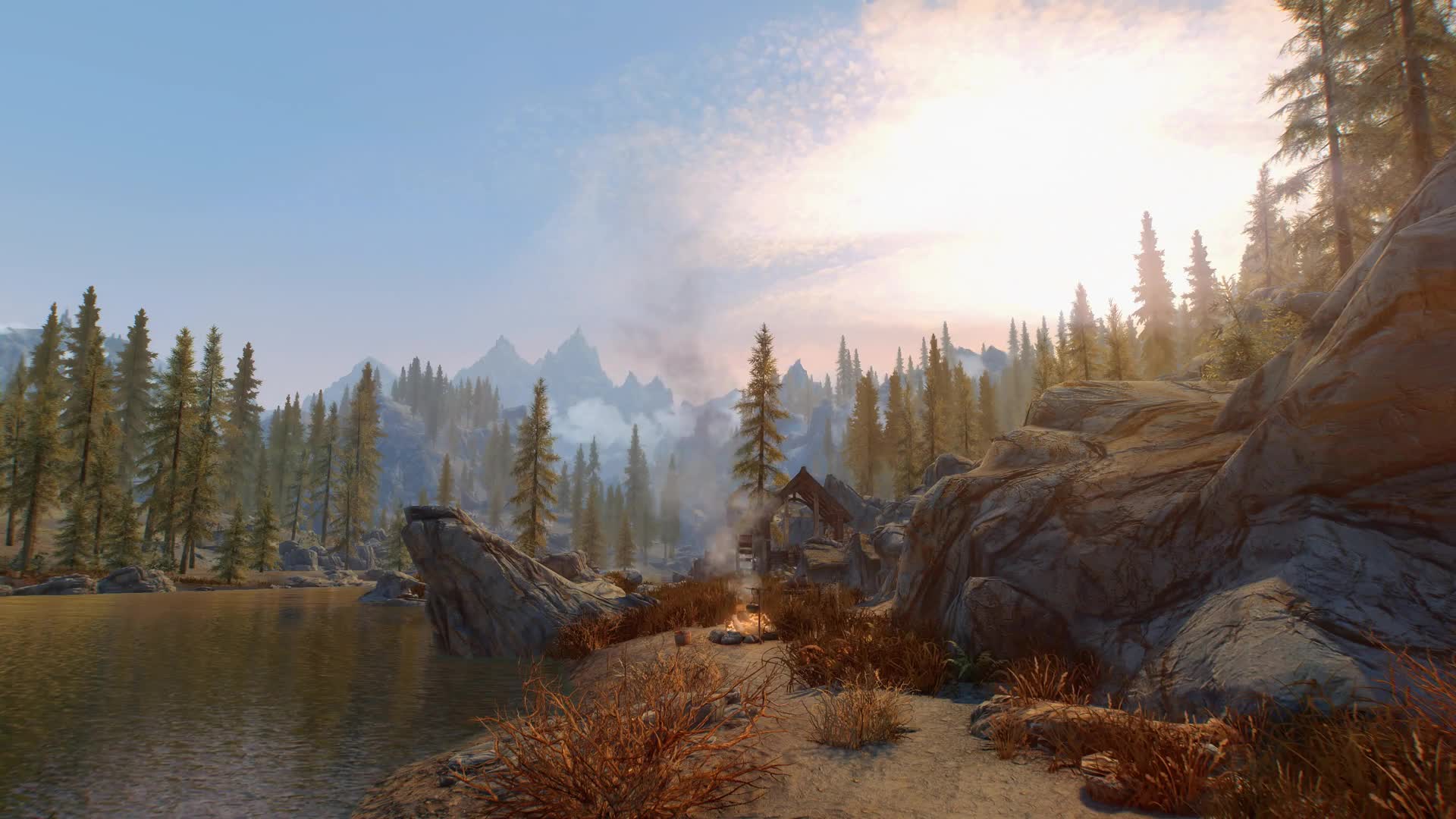 Solitude Sawmill Skyrim SE Live Wallpaper HD