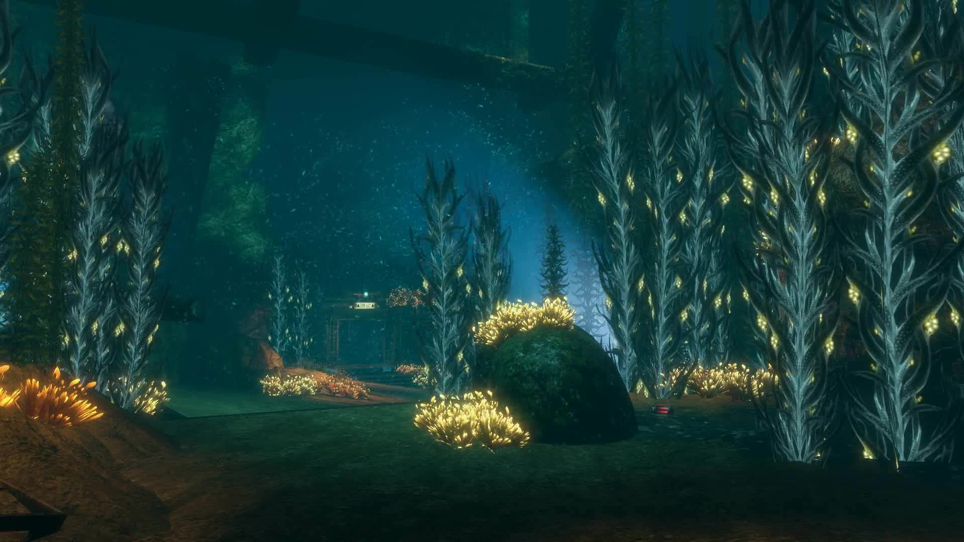 Bioshock 2 DreamScene Live Wallpaper Shark Scene 1080p