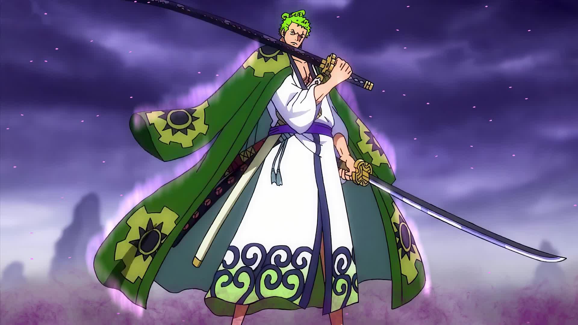 Live Wallpaper HD Roronoa Zoro wano arc