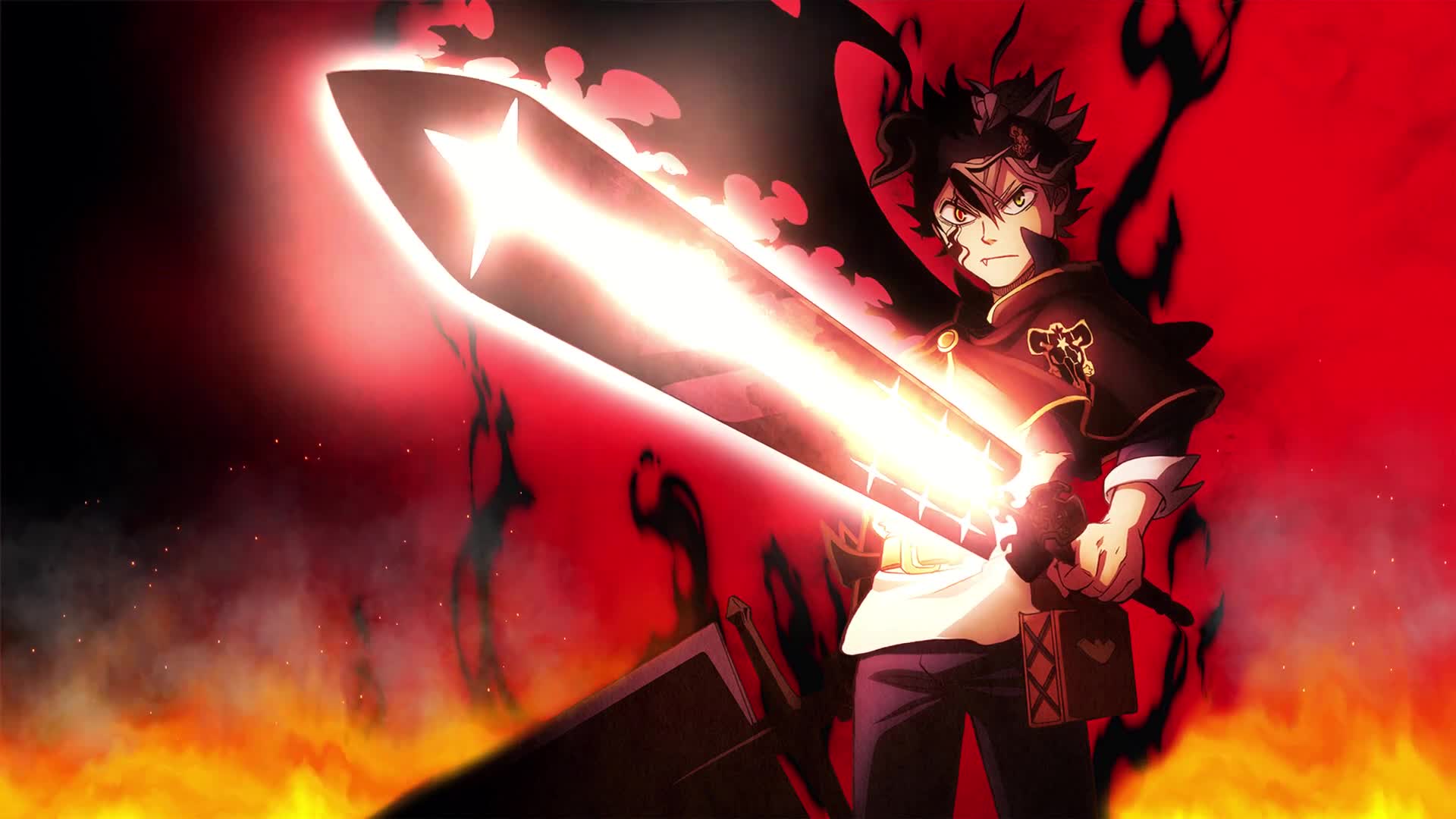 Live wallpaper HD Black Clover Asta