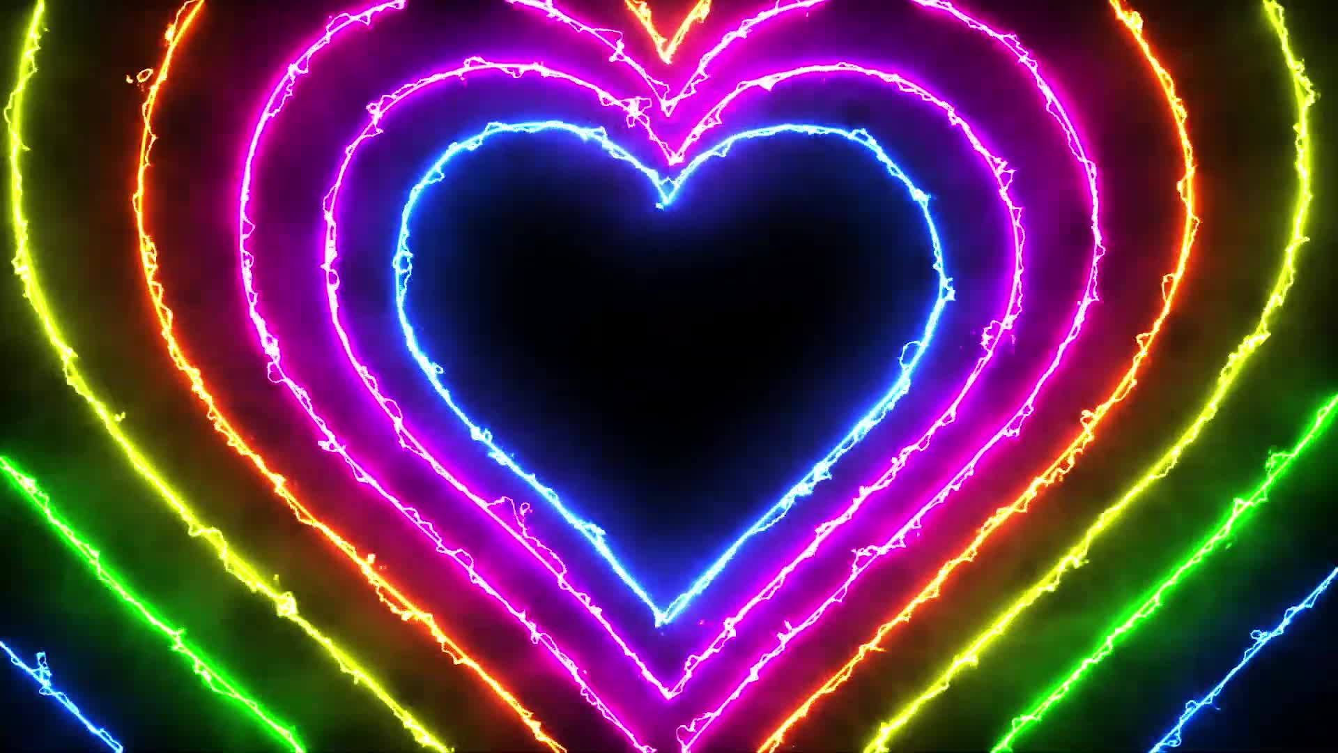 Animated Video Background Saber Lighting Frame for Edits Background video effects