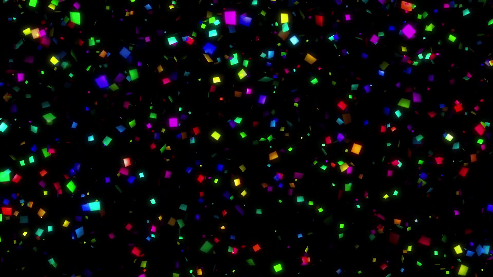 Confetti Party Celebration animation Background Free Video Background Loops