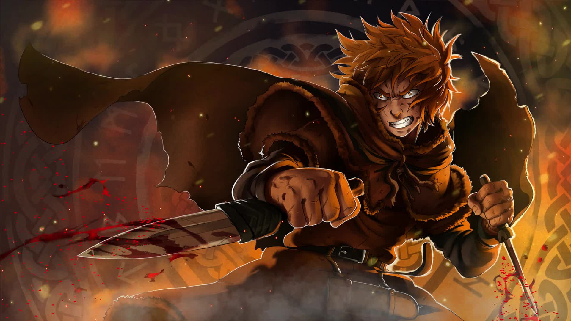Live Wallpaper HD Vinland Saga Thorfinn